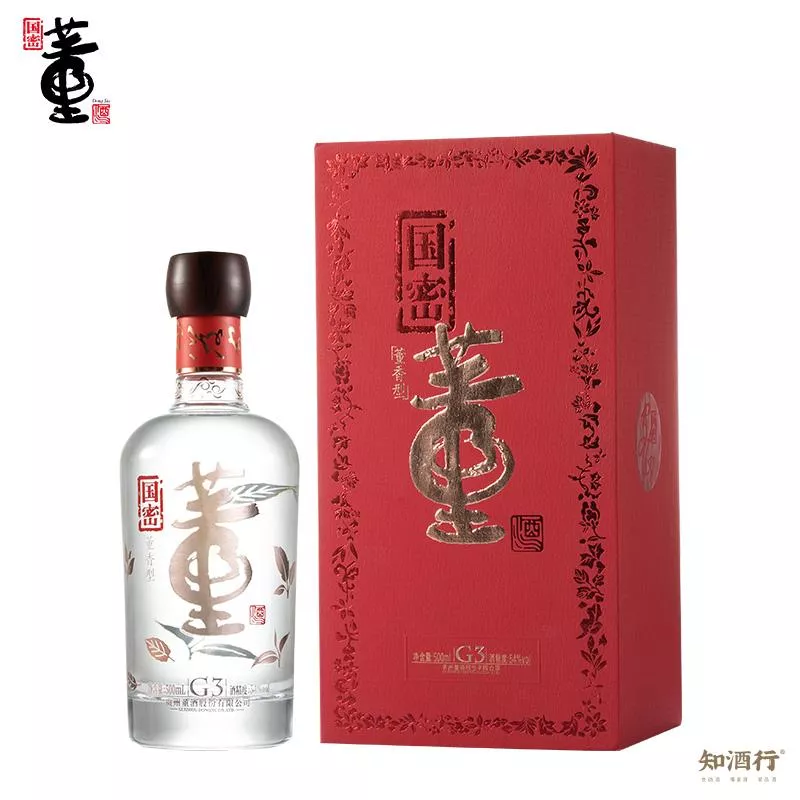 董酒国密G3 54度500ml - 知酒行